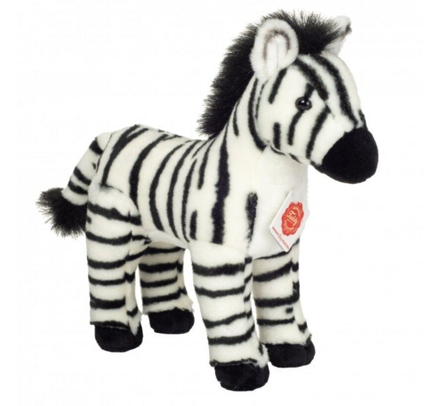 Knuffel Zebra 25 cm