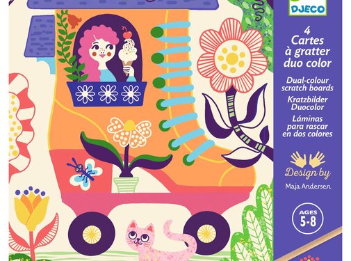 Djeco Scratch Grappige Huizen