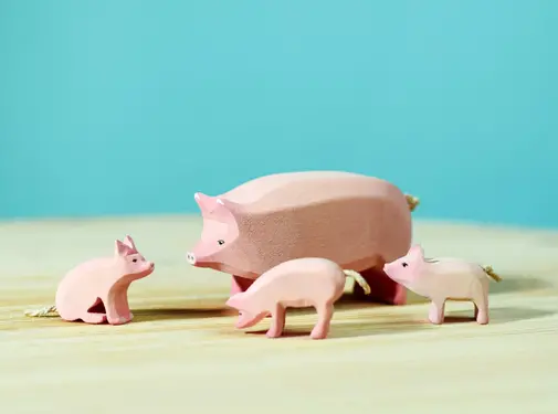 bumbu toys Pig Family set 4-pcs