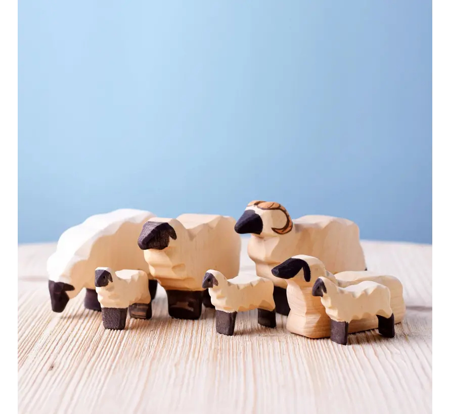 Flock of Sheep set 7-pcs