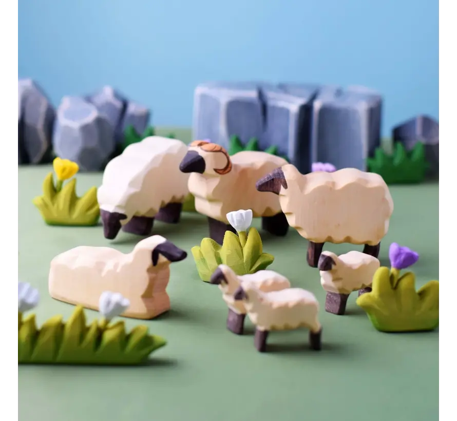 Flock of Sheep set 7-pcs