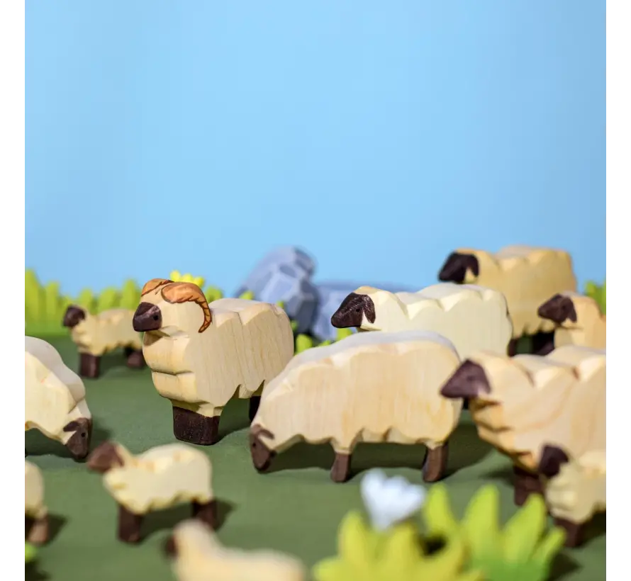 Flock of Sheep set 7-pcs