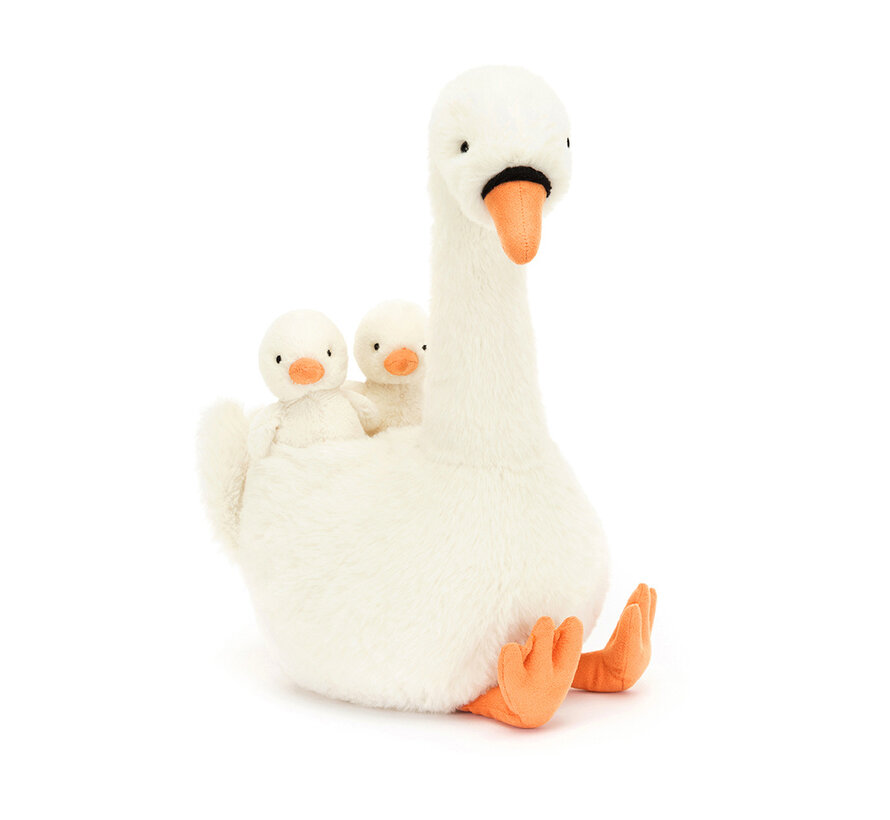 Soft Toy Featherful Swan