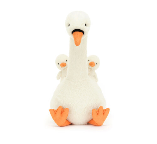 Jellycat Knuffel Zwaan Featherful Swan