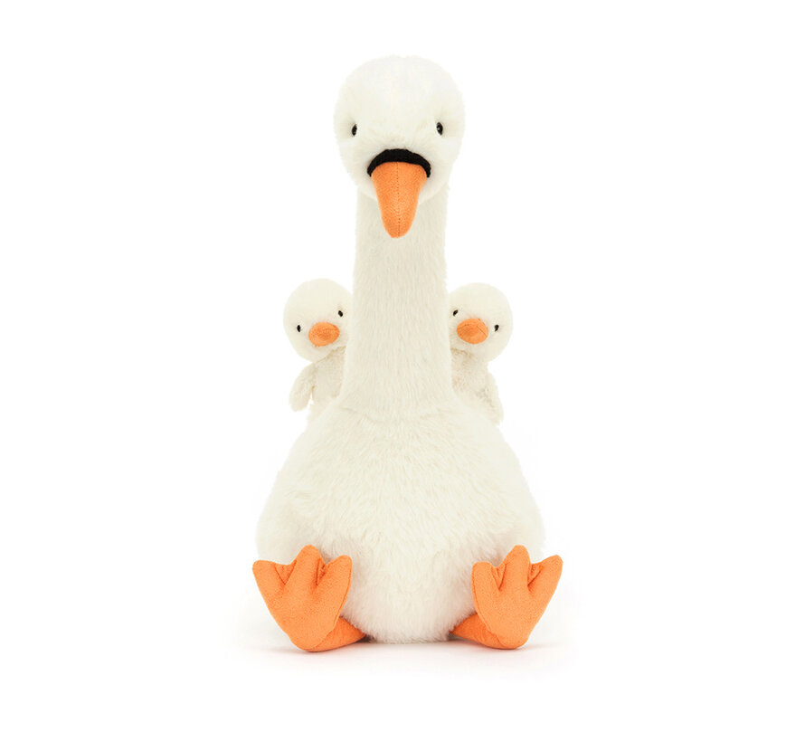 Soft Toy Featherful Swan