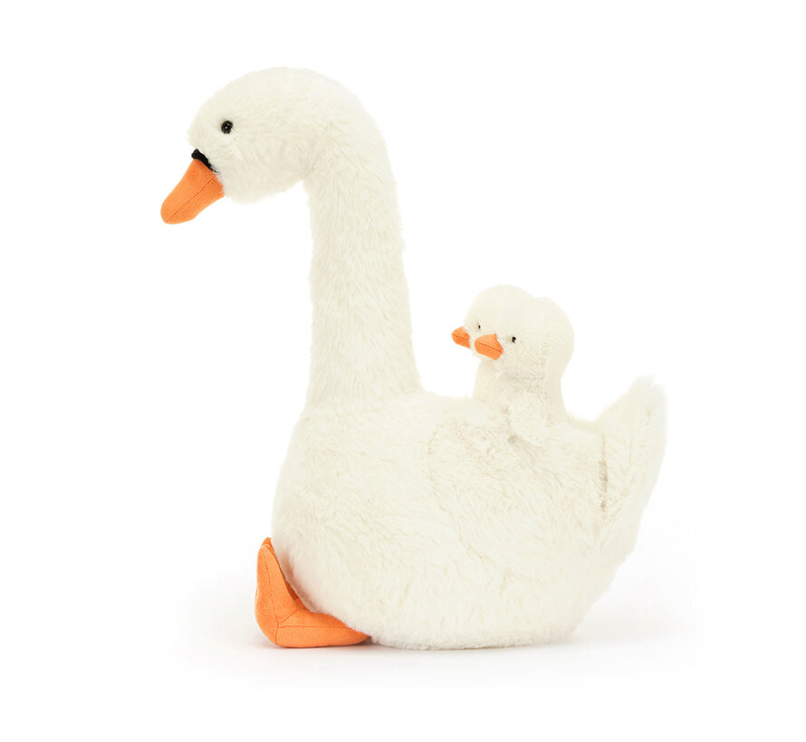 Soft Toy Featherful Swan