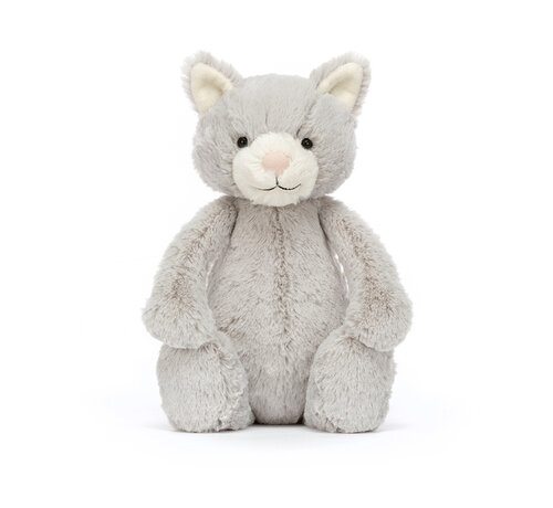 Jellycat Knuffel Kat Bashful Grey Kitty Original