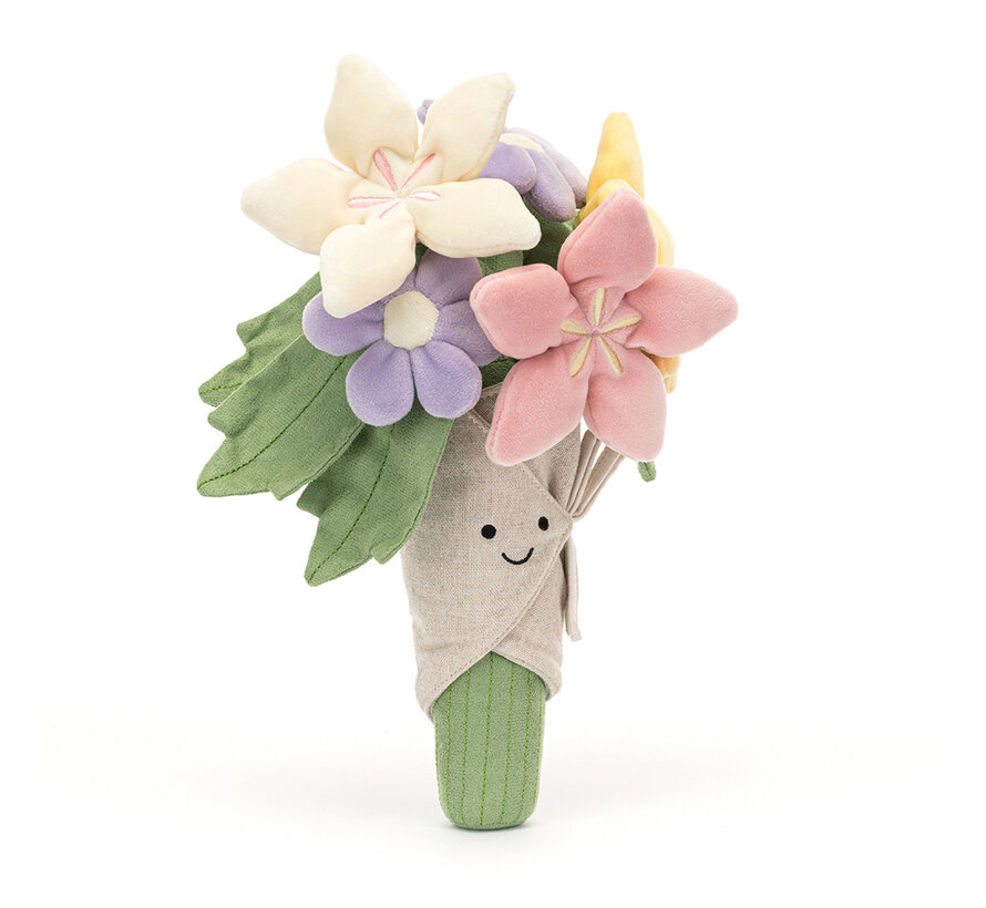 Soft Toy Amuseable Bouquet of Flowers