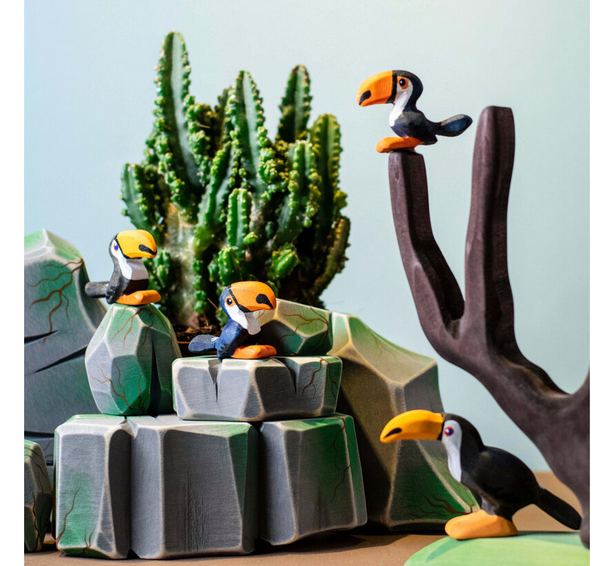 Toucan Family set 3-pcs