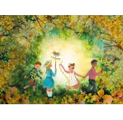 Postkaart Palm Sunday