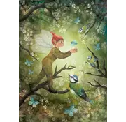 Postkaart Spring Forest Fairy