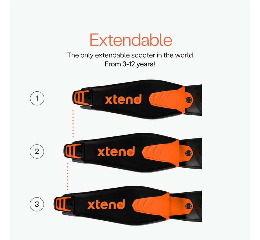 Xtend Ride-on Step 3in1 Oranje