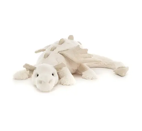 Jellycat Knuffel Draak Snow Dragon