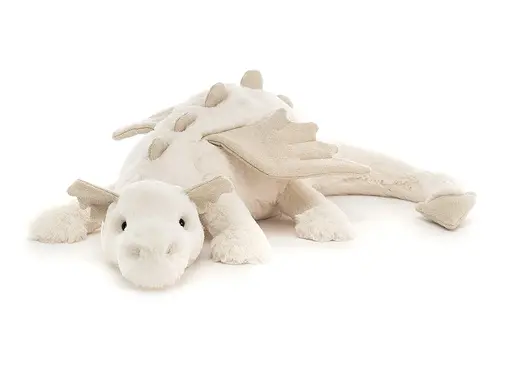 Jellycat Knuffel Draak Snow Dragon