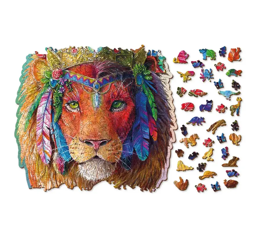 Puzzel Hout Mystic Lion 505pcs