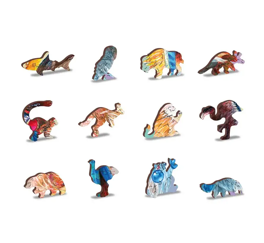 Puzzel Hout Mystic Fox 250pcs