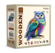 Wooden City Puzzel Hout Trendy Owl 150pcs