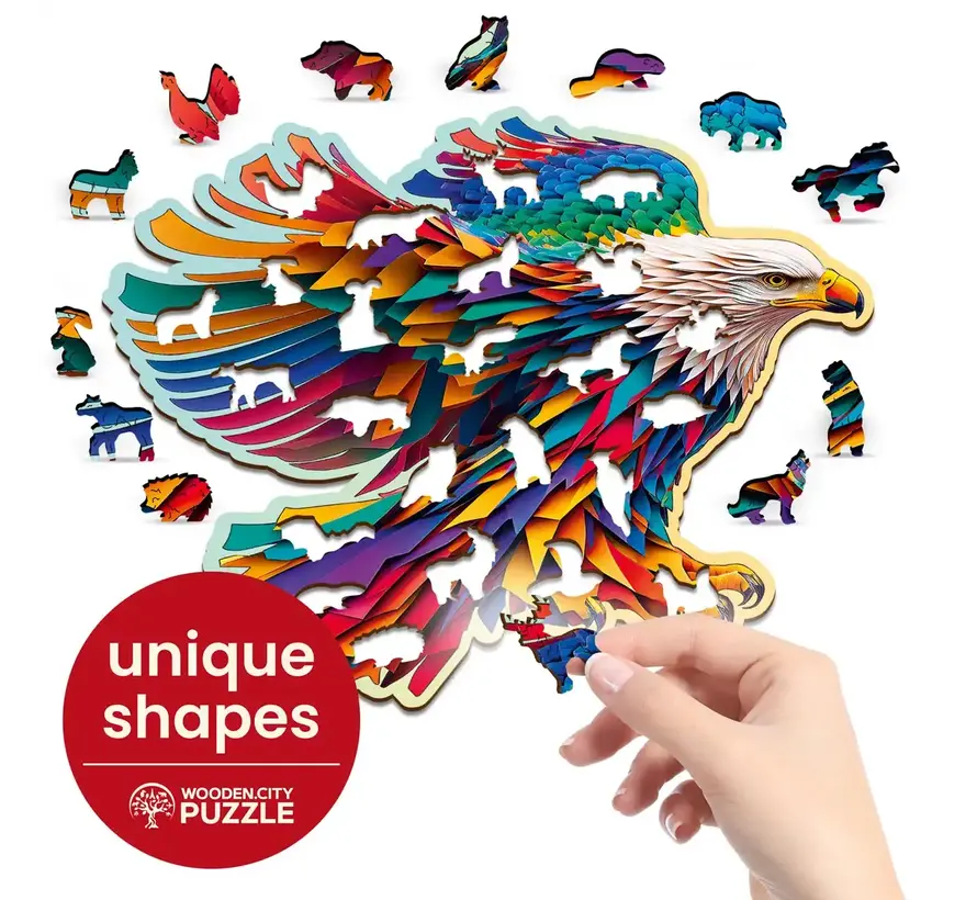 Puzzel Hout Bright Eagle 250pcs