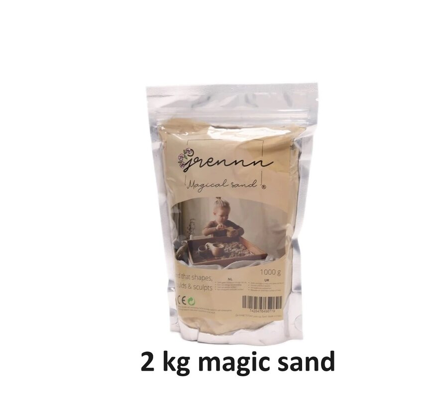 Speelbak Klein incl. 2 kg Magic Sand