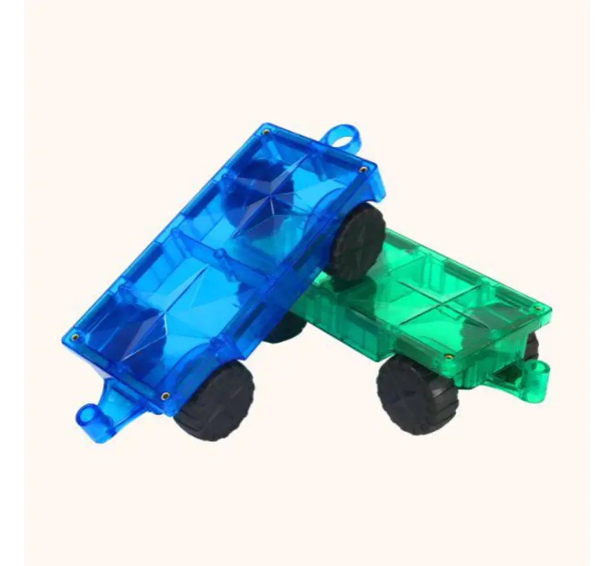 Auto Onderstel Blauw/Groen 2-pcs