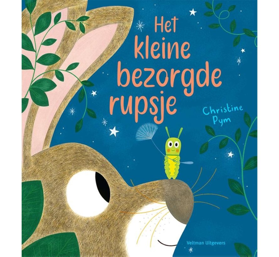 Het kleine bezorgde rupsje