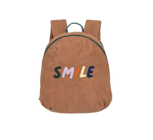 Lässig Tiny Backpack Cord Little Gang Smile Caramel