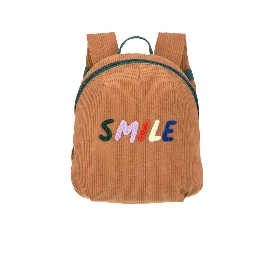 Tiny Backpack Cord Little Gang Smile Caramel