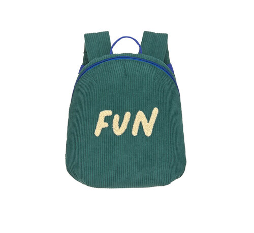 Lässig Tiny Backpack Cord Little Gang Fun Ocean Green