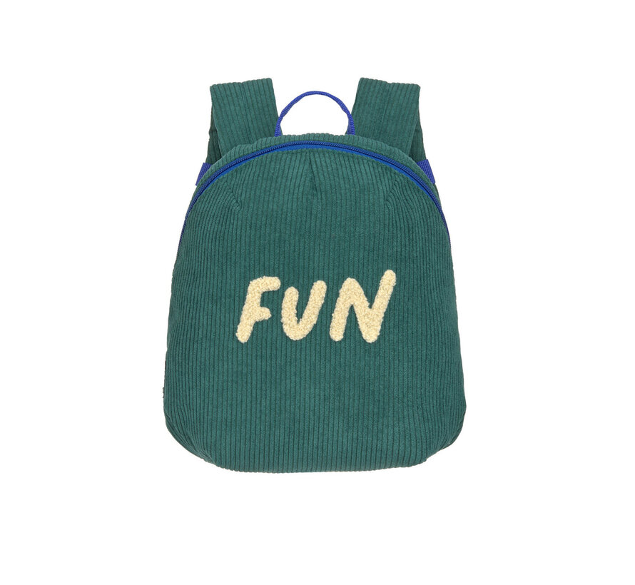 Tiny Backpack Cord Little Gang Fun Ocean Green