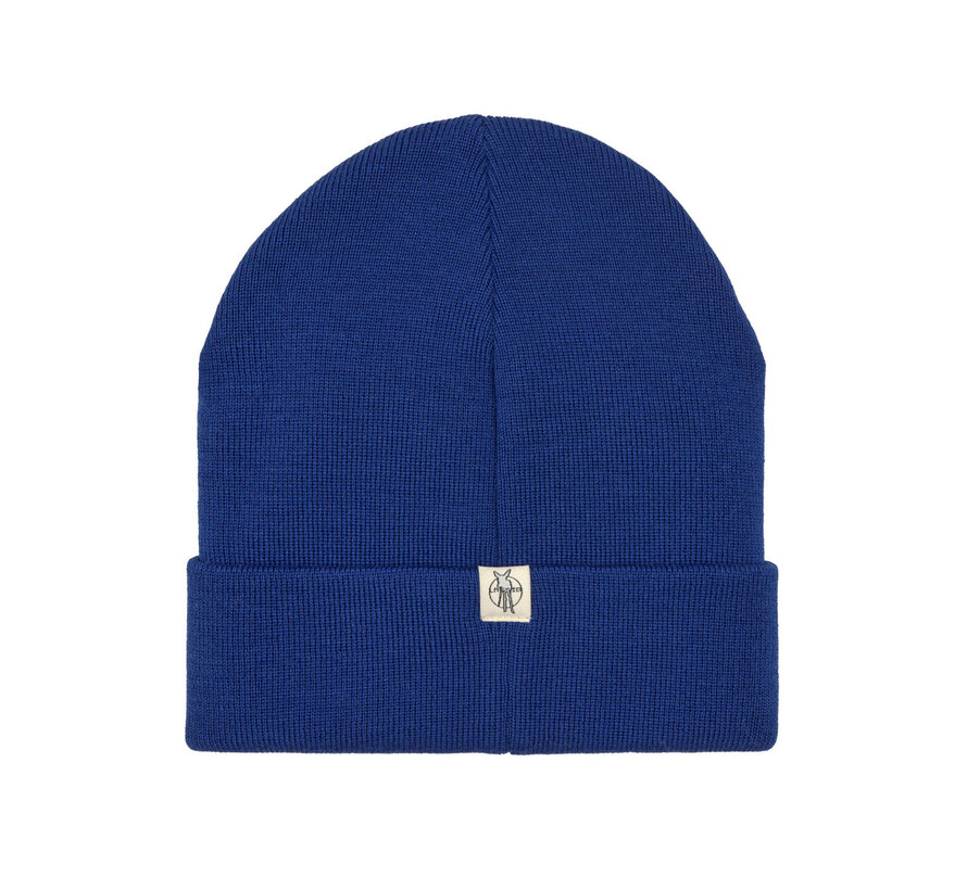 Merino Beanie Little Gang Smile Blue