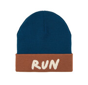 Lässig Muts Merino Little Gang Run Bruin/Blauw