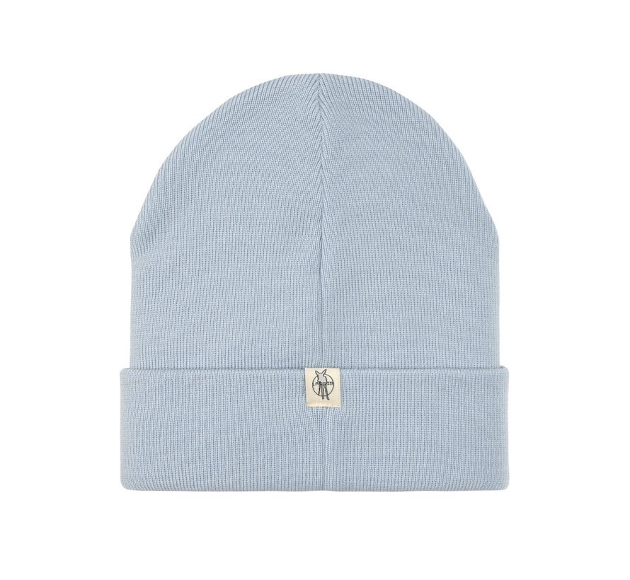 Merino Beanie Little Gang Rainbow Light Blue