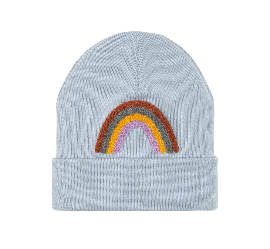 Muts Merino Little Gang Regenboog Lichtblauw