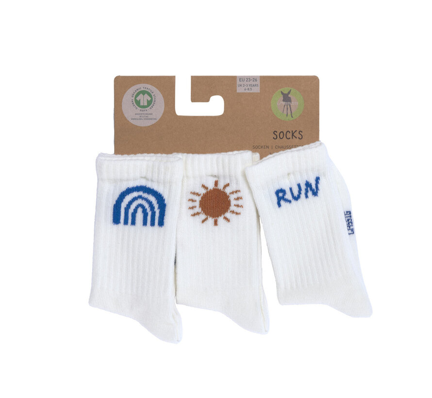 Tennis Socks Little Gang Run 3-pcs