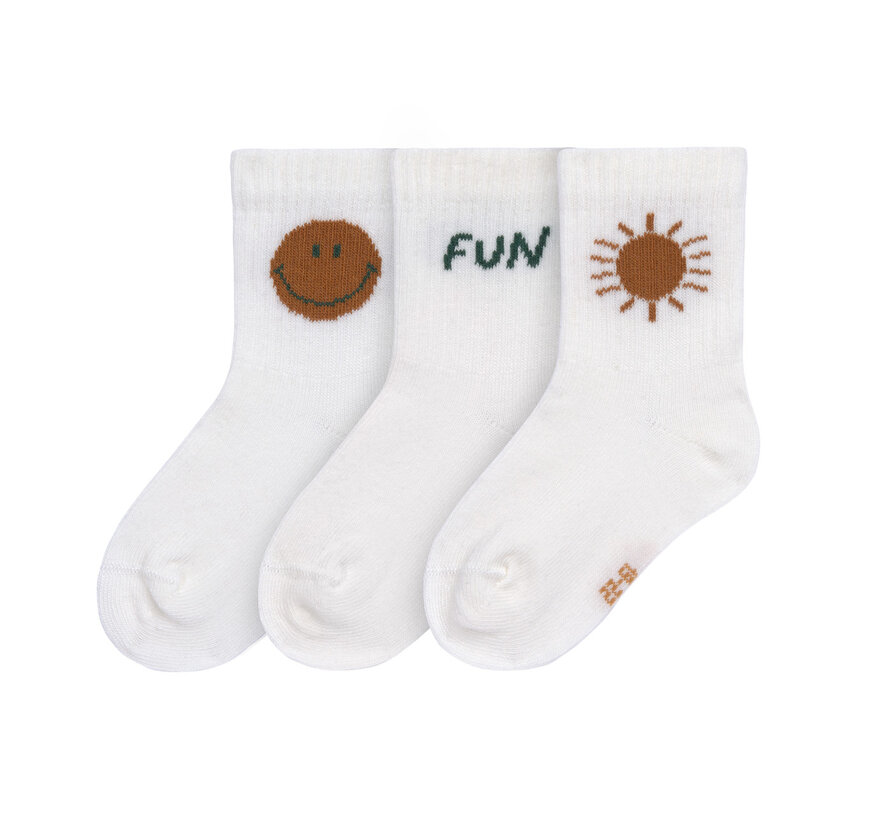 Tennis Socks Little Gang Fun 3-pcs