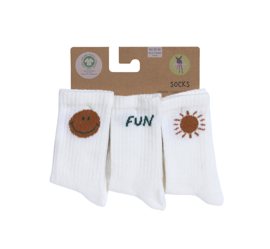 Tennis Socks Little Gang Fun 3-pcs