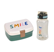 Lässig Lunchbox + Drinking Bottle Ocean Green