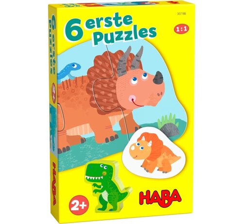 Haba 6 Little Hand Puzzles Dinos
