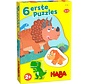 6 Eerste Puzzels Dino's