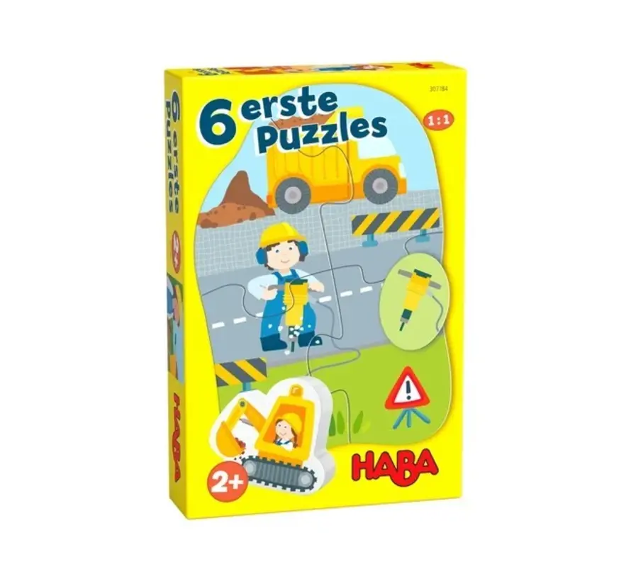 6 Eerste Puzzels Bouwplaats