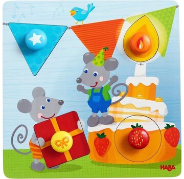 Haba Inlegpuzzel Muizenfeest