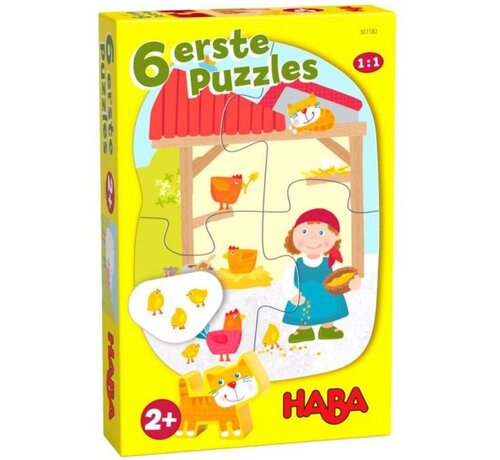 Haba 6 Little Hand Puzzles Farm