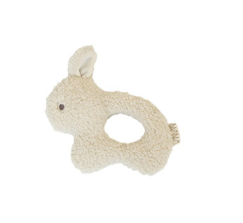 BamBam Soft Toy Recycled Rabbit Rattle