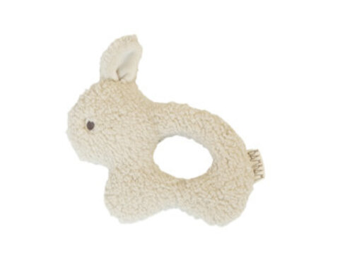 BamBam Soft Toy Recycled Rabbit Rattle