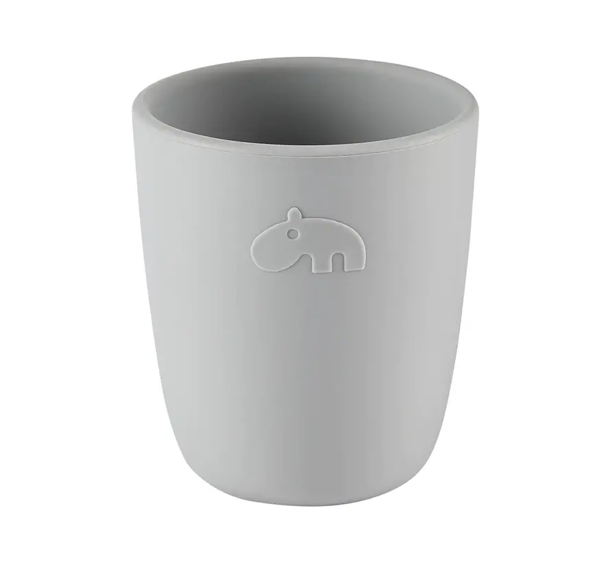 Siliconen Mini Beker Grey