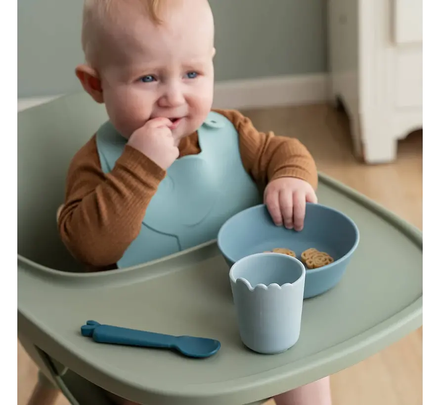 Kinderservies First Meal set Green