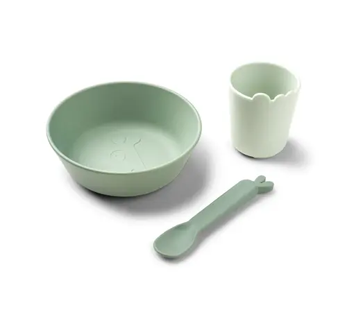 Done by Deer Kiddish first meal set Green