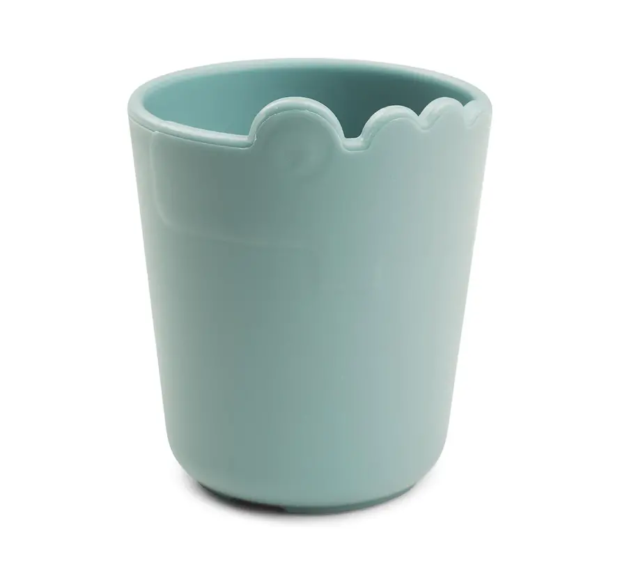 Kiddish mini mug Croco Blue