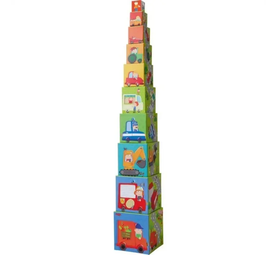 Stacking Cubes Zippy Cars