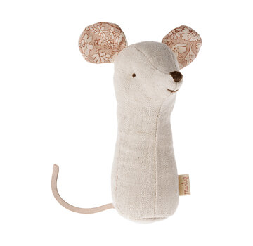 Maileg Lullaby friends, Mouse rattle - Nature